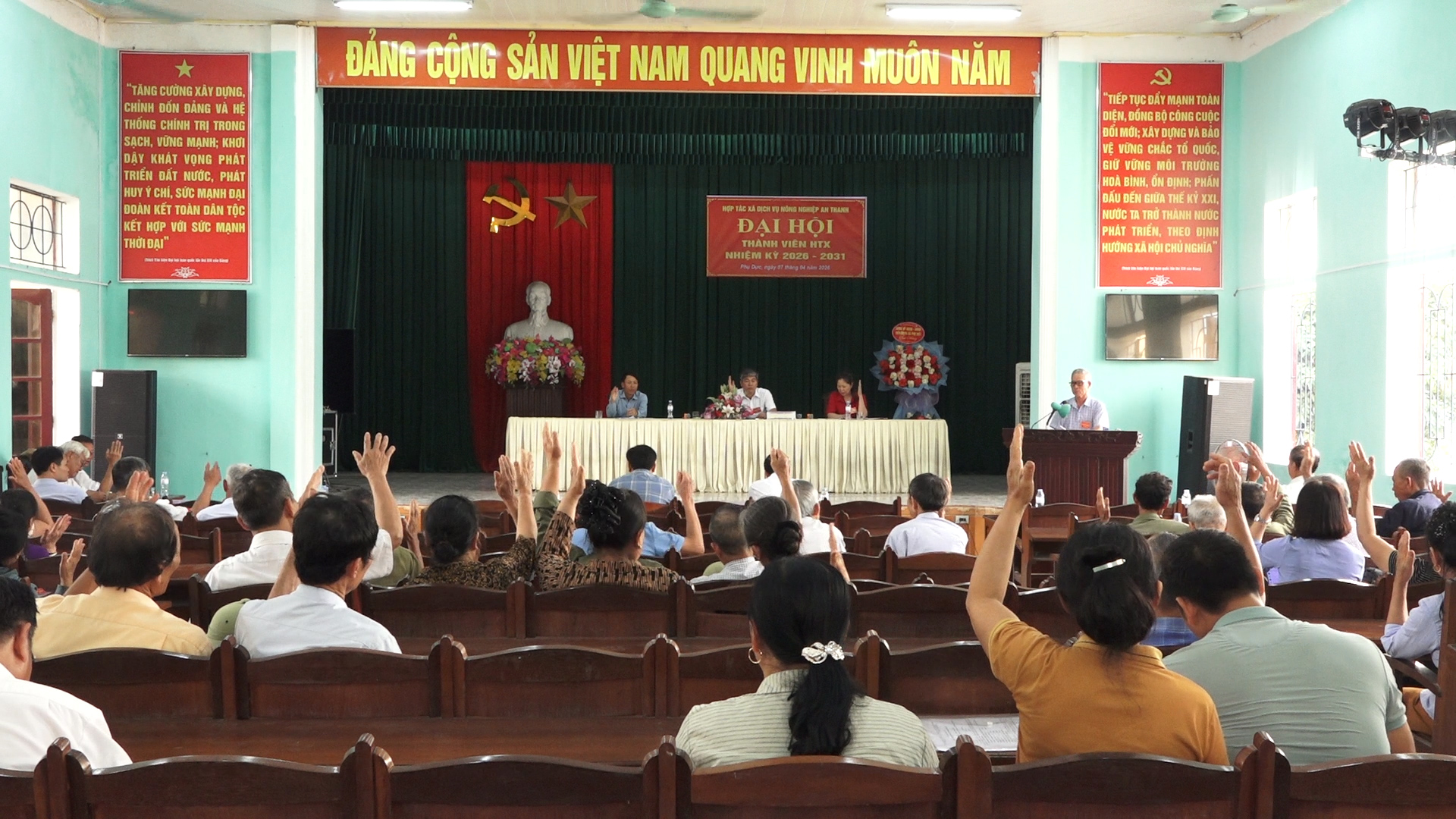 ĐẠI HỘI ĐẠI BIỂU THÀNH VIÊN HTX DVNN AN THANH NHIỆM KỲ 2026 – 2031: ĐỔI MỚI VÀ PHÁT TRIỂN